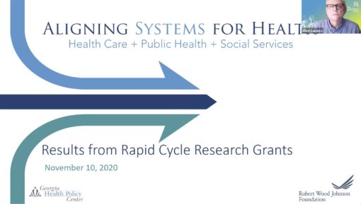 Aligning Systems for Health: Results from Rapid Cycle Research Grants